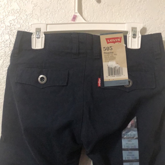 Levis Boys 505 Chinos Regular Pants - Picture 7 of 9